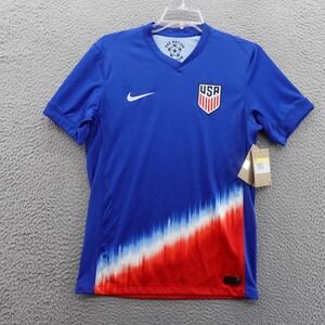 Nike USMNT 2024 Match Away Jersey Small Blue Red Mens‎ DriFit Soccer NWT
